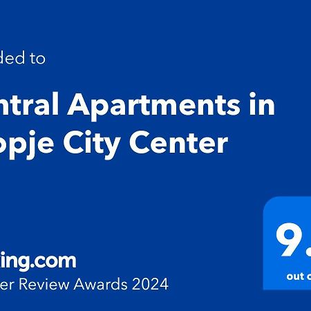 Central Apartments In Skopje City Center Kültér fotó