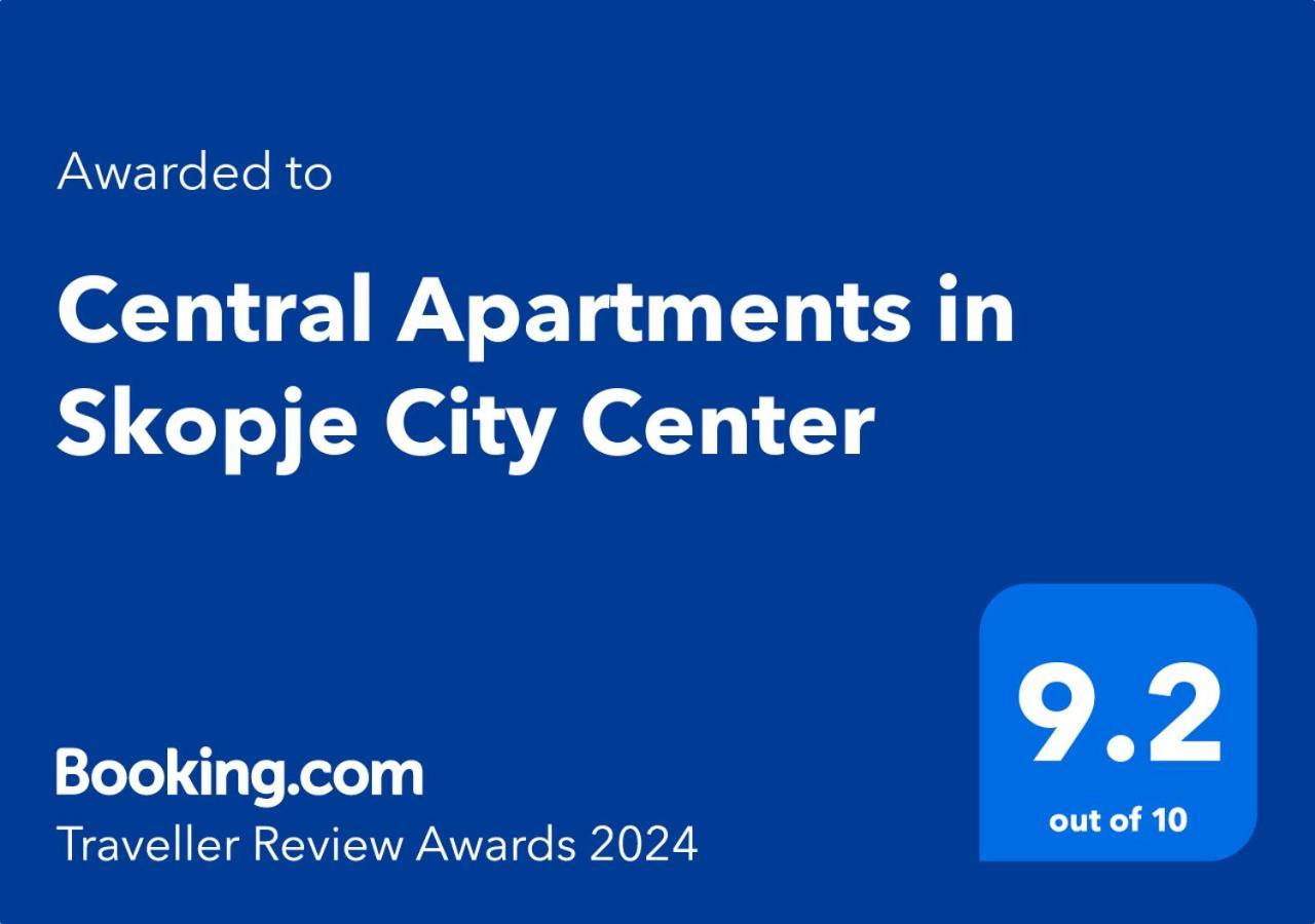 Central Apartments In Skopje City Center Kültér fotó